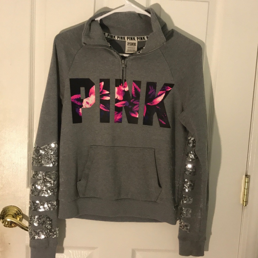Cute grey sweater from PINK